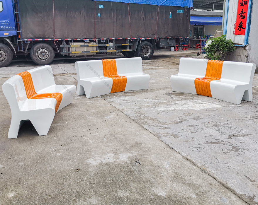 組合拼接靠背座椅